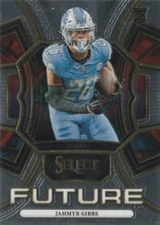 2023 Panini Select Select Future Jahmyr Gibbs #14 card