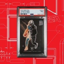 2023 Panini Spectra Solar Eclipse Jahmyr Gibbs #2 card