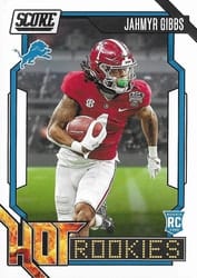 2023 Score Hot Rookies Jahmyr Gibbs #13 card