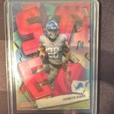 2024 Score Step Ahead Jahmyr Gibbs #SA-JGS card