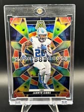 2025 Panini Mosaic Kaleidoscopic Jahmyr Gibbs #4 card