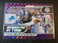 2025 Panini Mosaic Moments in Time Jahmyr Gibbs #14 card