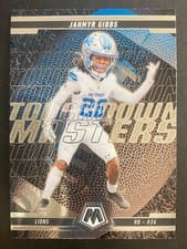 2025 Panini Mosaic Touchdown Masters Jahmyr Gibbs #6 card