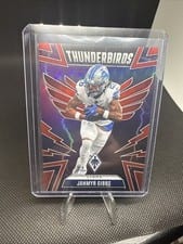 2025 Panini Phoenix Thunderbirds Jahmyr Gibbs Red #16 card