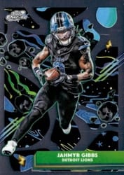 2025 Topps Cosmic Chrome Base Set Jahmyr Gibbs #32 card