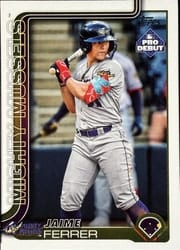 2025 Topps Pro Debut Base Set Jaime Ferrer #PD-151 card
