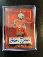 Jaime Ffrench 2025 Leaf Metal 92 Autographs card