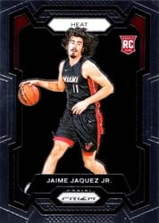 2023-24 Panini Prizm Base Set Jaime Jaquez Jr. #137 card