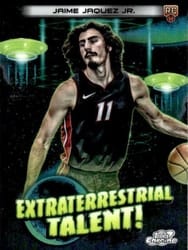 2023-24 Topps Chrome Cosmic Extraterrestrial Talent Jaime Jaquez Jr. #ET-22 card