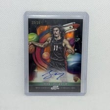 2023-24 Topps Chrome Cosmic First Flight Signatures Refractor Jaime Jaquez Jr. #FFS-JJ card