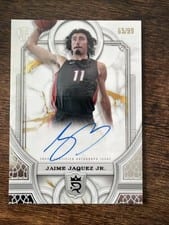 2023-24 Topps Royalty Rookie Autographs Jaime Jaquez Jr. #RA-JJ card