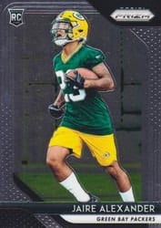 2018 Panini Prizm Base Set Jaire Alexander #249 card