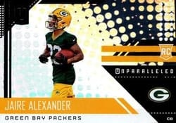 2018 Panini Unparalleled Base Set Jaire Alexander #267 card