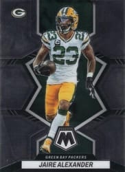 2022 Panini Mosaic Base Set Jaire Alexander #72 card