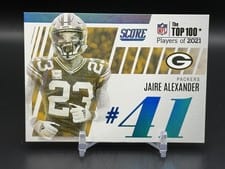 2022 Score Top 100 Jaire Alexander #T41 card