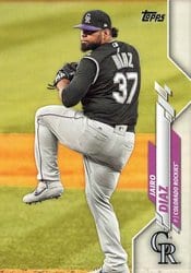 2020 Topps Update Base Set Jairo Diaz #U-151 card