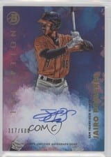 2021 Bowman Inception Autographs Jairo Pomares #PA-JPS card