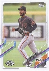 2021 Topps Pro Debut Base Set Jairo Pomares #PD-101 card