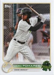 2022 Topps Pro Debut Base Set Jairo Pomares #PD-134 card
