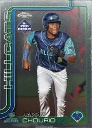 2025 Topps Pro Debut Chrome Jaison Chourio #PDC-177 card