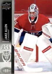 2021-22 Upper Deck Base Set Jake Allen #94 card