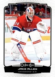 2022-23 O-Pee-Chee Base Set Jake Allen #334 card