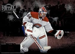 2022-23 SkyBox Metal Universe Flash the Glove Jake Allen #FL-30 card