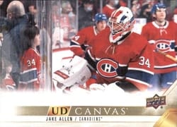 2022-23 Upper Deck UD Canvas Jake Allen #C42 card