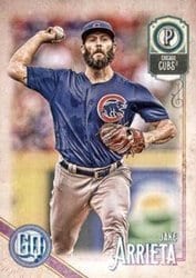 2018 Topps Gypsy Queen Base Set Jake Arrieta #290 card