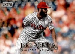 2019 Stadium Club Base Set Jake Arrieta #127 card