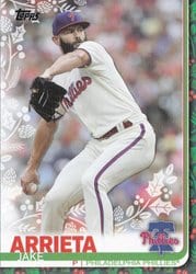 2019 Topps Holiday Base Set Jake Arrieta #HW47 card