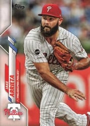 2020 Topps Base Set Jake Arrieta #144 card