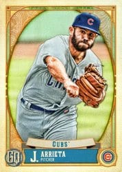 2021 Topps Gypsy Queen Base Set Jake Arrieta #148 card