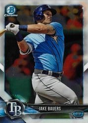 2018 Bowman Chrome Prospects Jake Bauers #BCP197 card