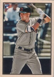 2019 Bowman Heritage Base Set Jake Bauers #53VR-105 card