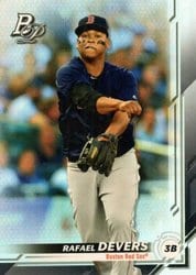 2019 Bowman Platinum Base Set Jake Bauers #76 card