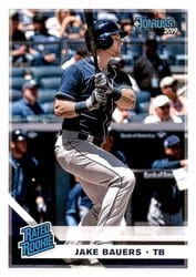 2019 Donruss Base Set Jake Bauers #39 card