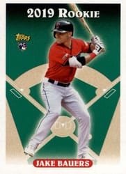 2019 Topps Archives Base Set Jake Bauers #327 card