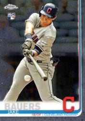 2019 Topps Chrome Base Set Jake Bauers #71 card