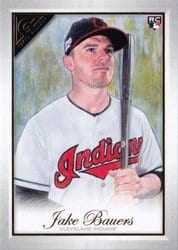 2019 Topps Gallery Base Set Jake Bauers #41 card