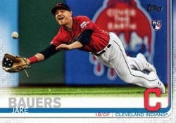 2019 Topps Update Base Set Jake Bauers #US256 card