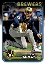 2024 Topps Update Base Set Jake Bauers #US206 card