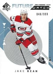 2018-19 SP Authentic Base Set Jake Bean #211 card