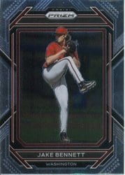 2023 Panini Prizm Base Set Jake Bennett #51 card
