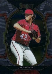 2023 Panini Select Base Set Jake Bennett #57 card
