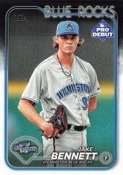 2024 Topps Pro Debut Base Set Jake Bennett #PD-195 card