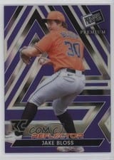2024 Leaf Press Pass Premium Baseball Base Set Jake Bloss #54 card