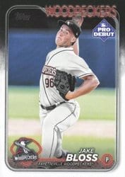 2024 Topps Pro Debut Base Set Jake Bloss #PD-142 card