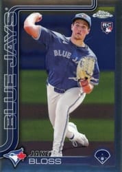 2025 Topps Chrome Base Set Jake Bloss #188 card
