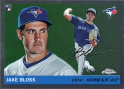 2025 Topps Chrome Platinum Base Set Jake Bloss #331 card